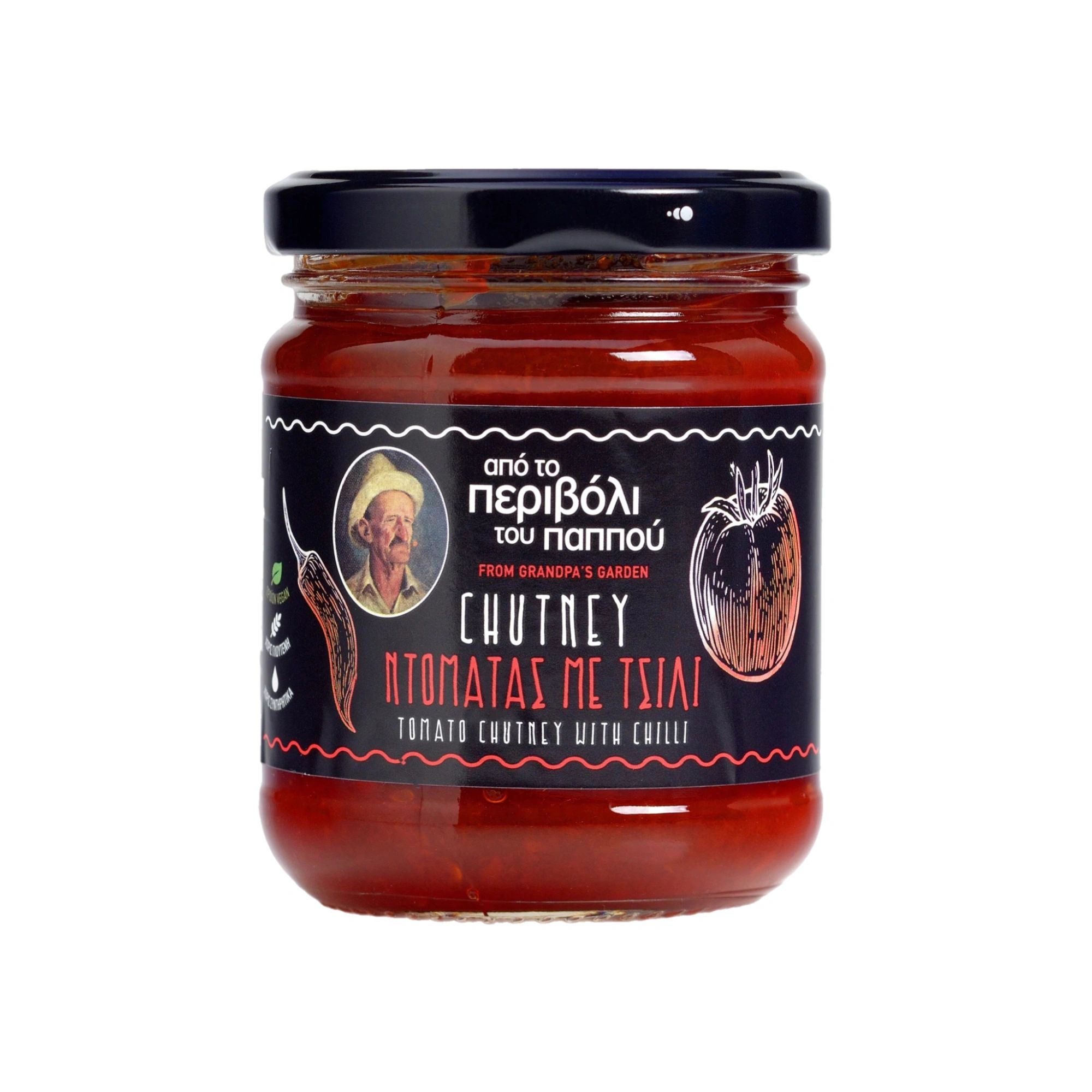 Соус Chutney из Томатов с Чили Kontos 220гр Греция