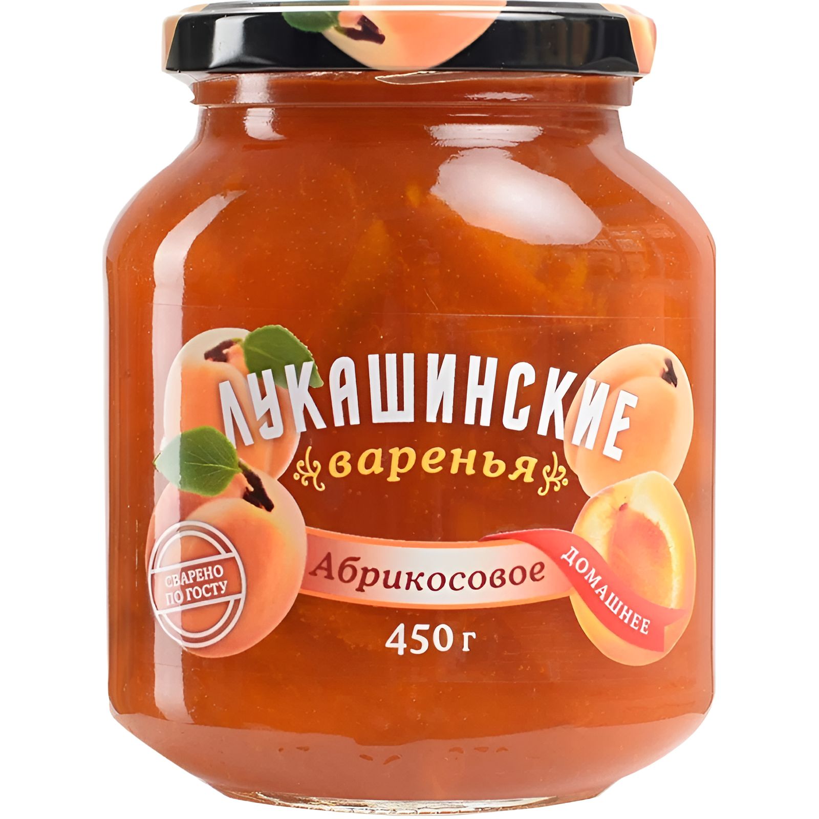 Варенье Персиковое 450гр Лукашинские