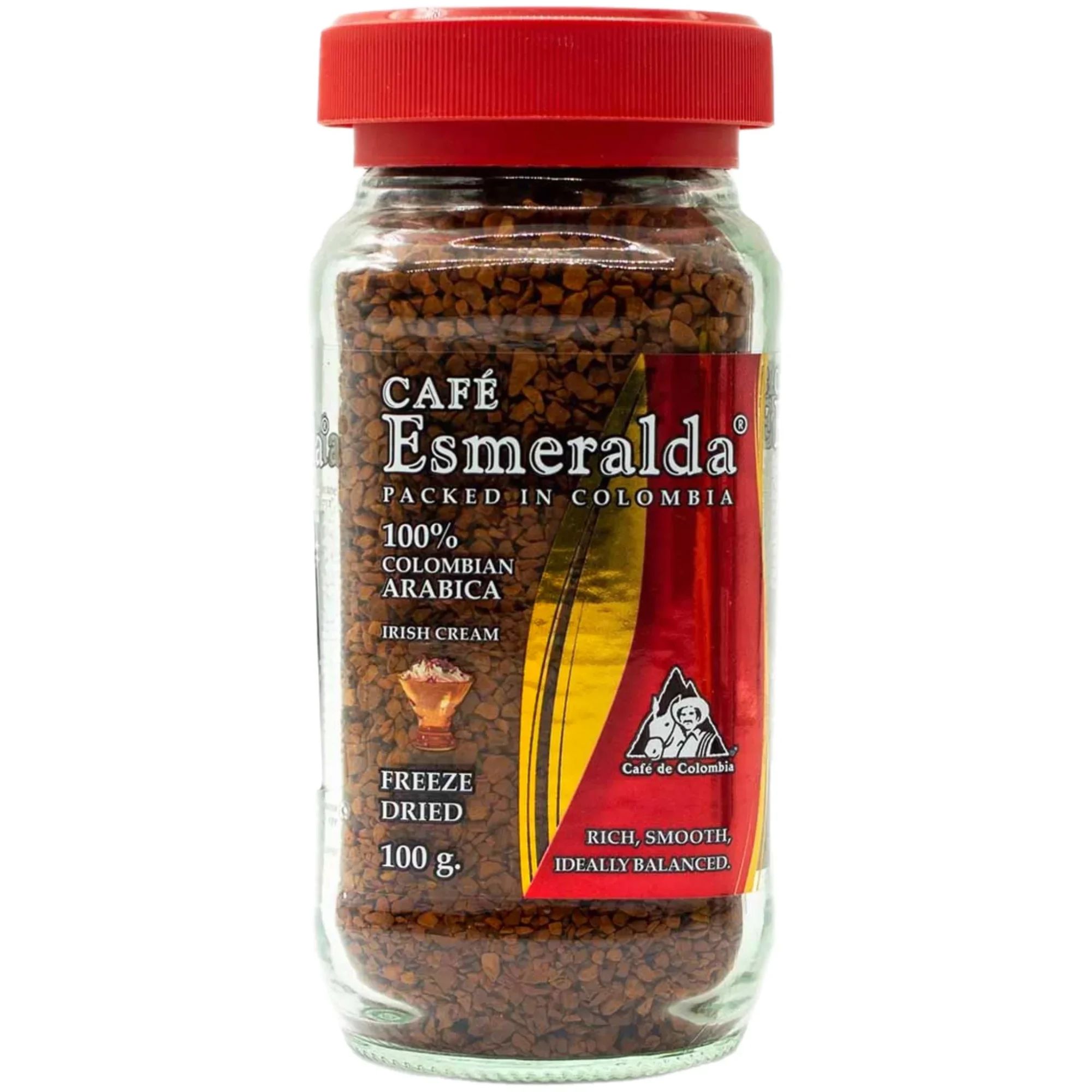 Кофе Растворимый Esmeralda Freeze Dried Irish Cheam 100гр Колумбия