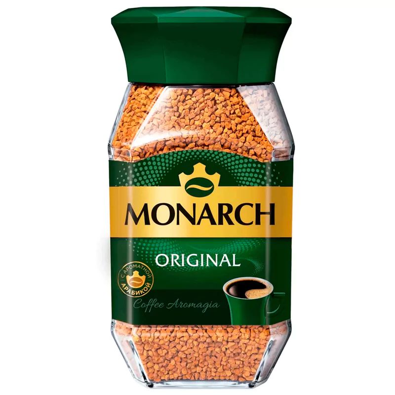 Кофе Растворимый MONARCH Original ст/б 95гр Россия