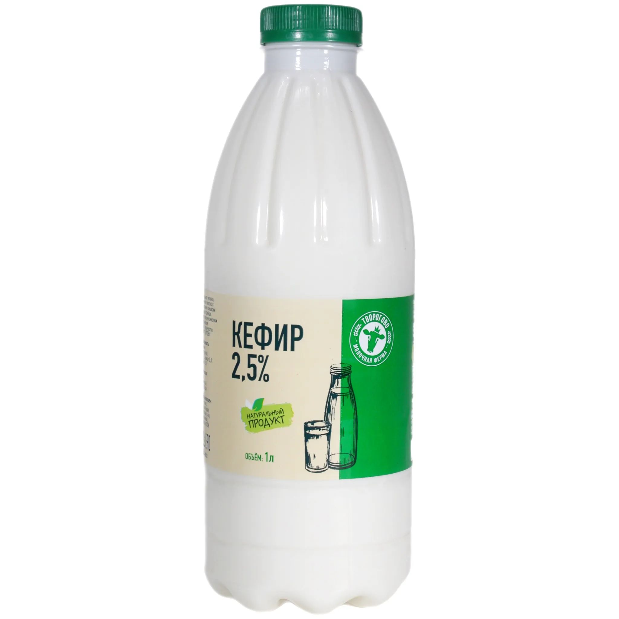 Кефир 2,5% 1л Творогово