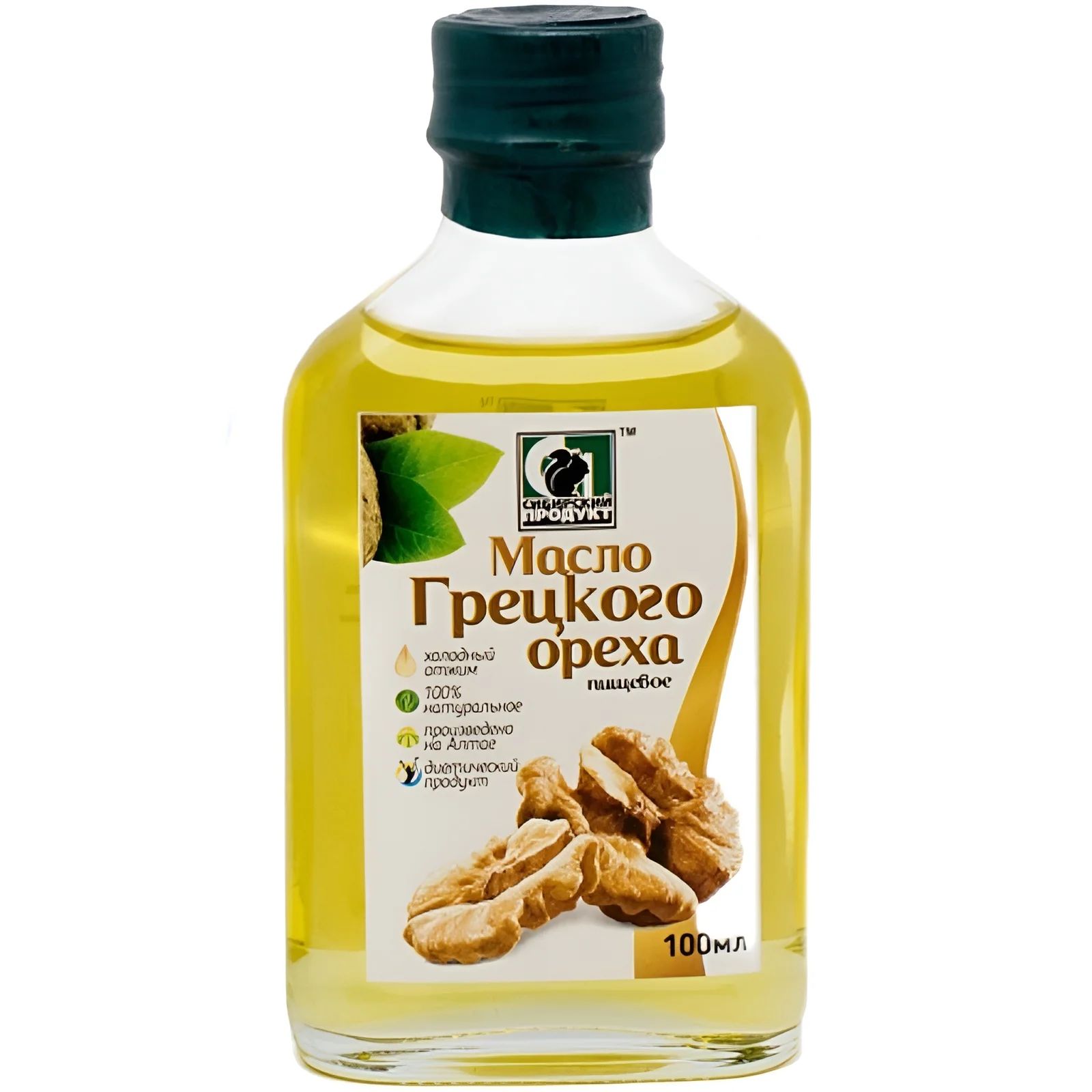 Масло Грецкого Ореха холодный отжим 100мл Алтай