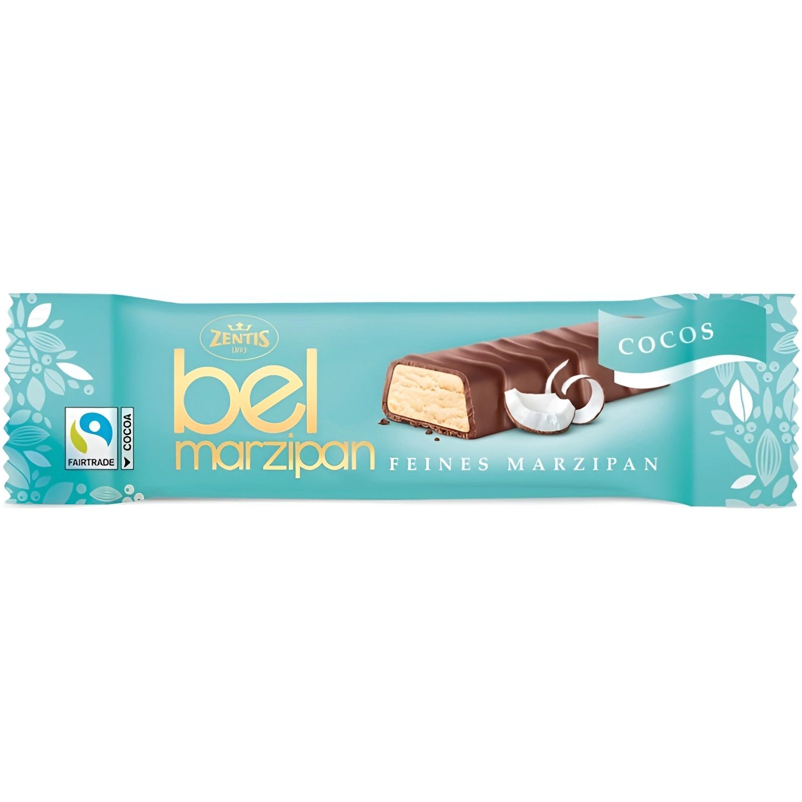Марципановый Батончик Кокос Belmarzipan Zentis 40гр Германия