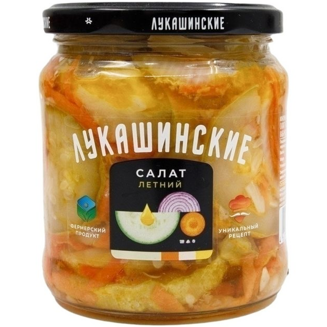 Салат Летний 430гр Лукашино