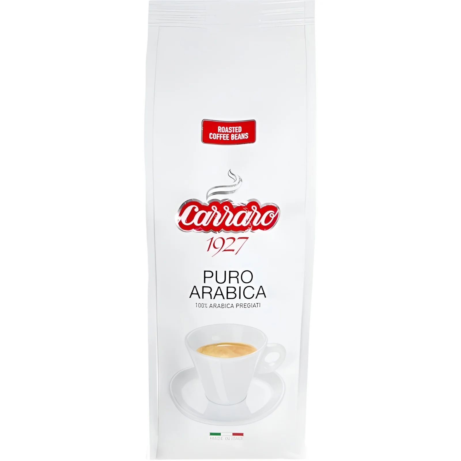 Кофе в Зернах Carraro Puro Arabica 100% 250гр Италия