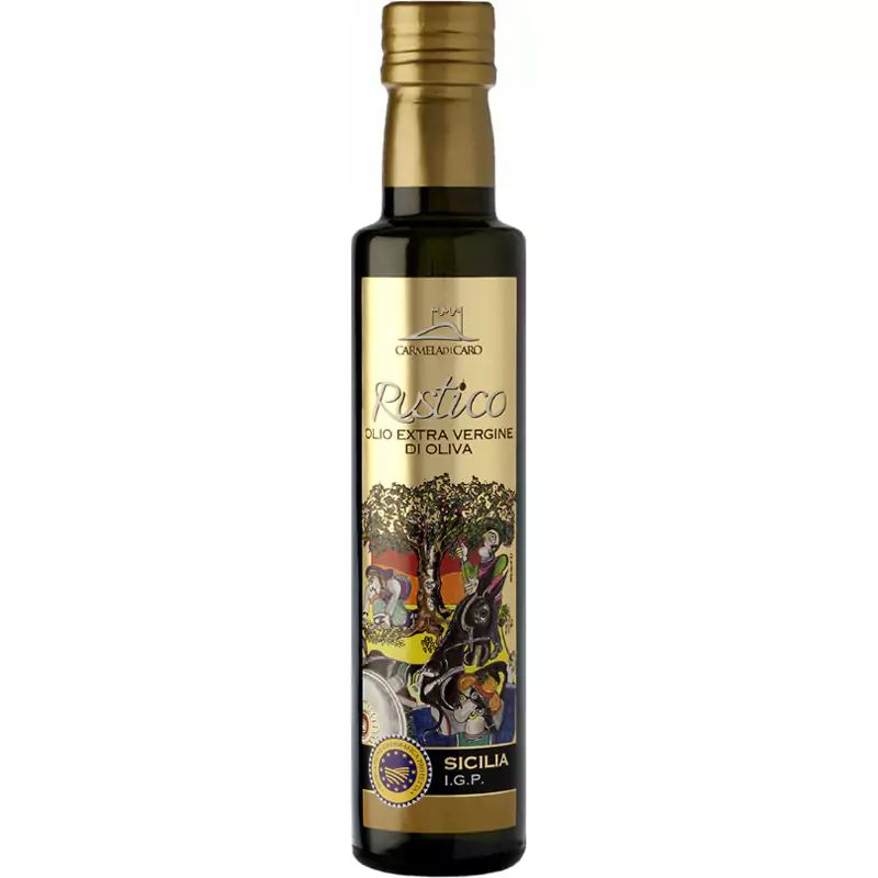 Масло Оливковое Rustico Sicilia Dorica Extra Virgin oil 250мл Италия