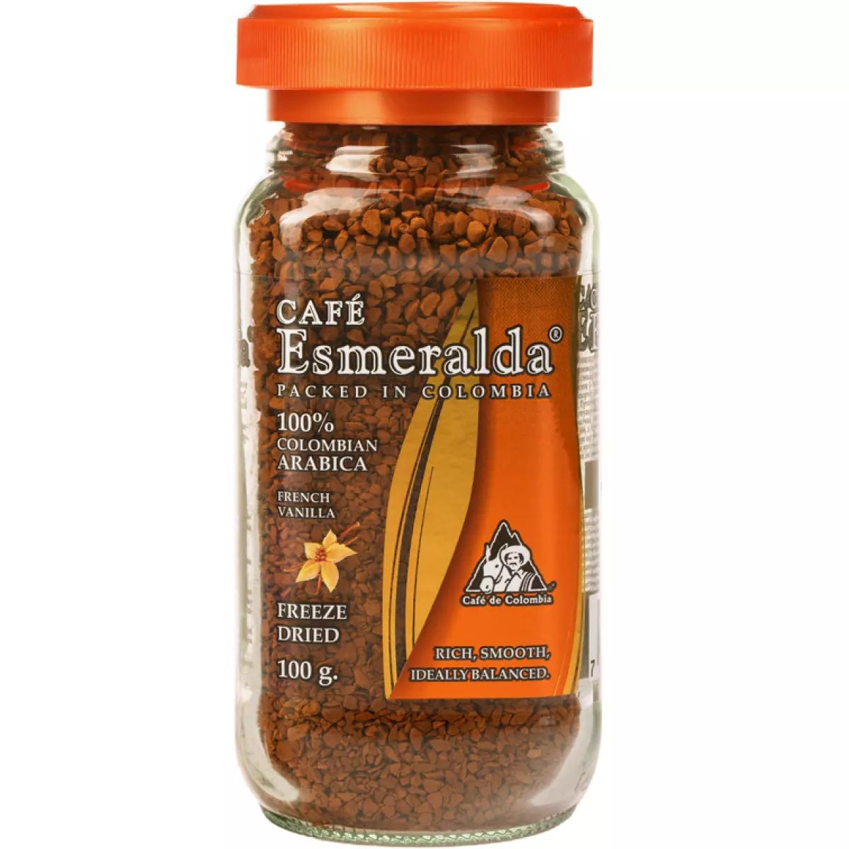 Кофе Растворимый Esmeralda Freeze Dried Frencn Vanilla 100гр Колумбия