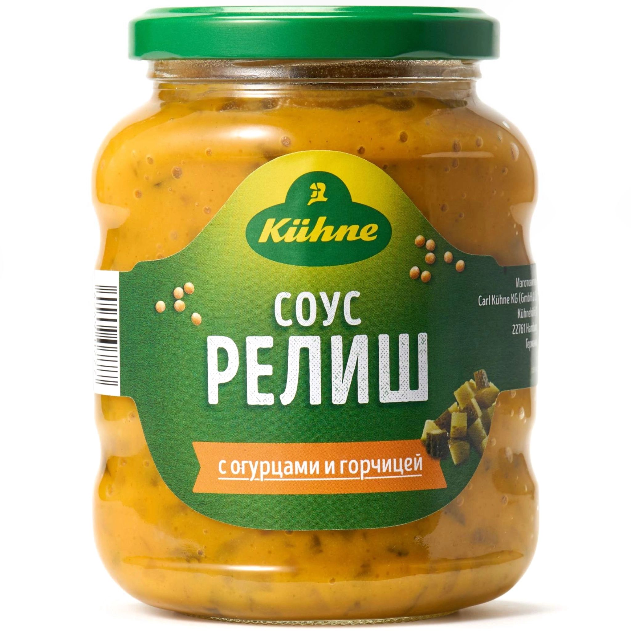 Соус Релиш с Огурчикам и Горчицей Kuhne 350гр Германия
