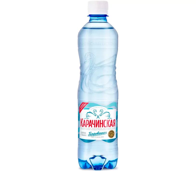 Вода Карачинская Газированная 0,5 л. Россия