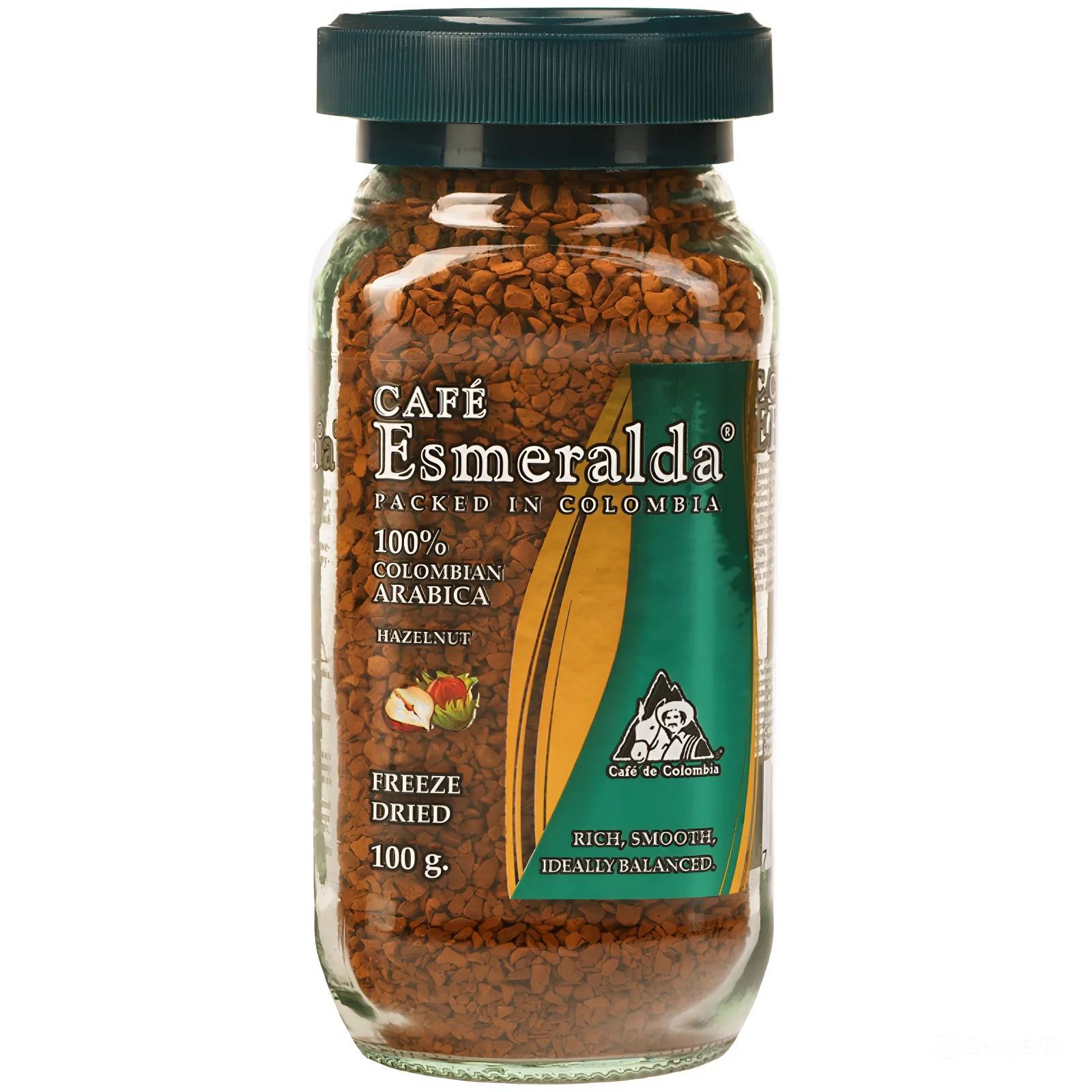 Кофе Растворимый Esmeralda Freeze Dried Hazelnut 100гр Колумбия