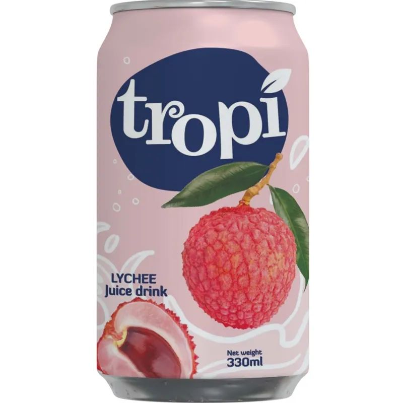 Напиток TROPI со вкусом Личи 330мл Вьетнам