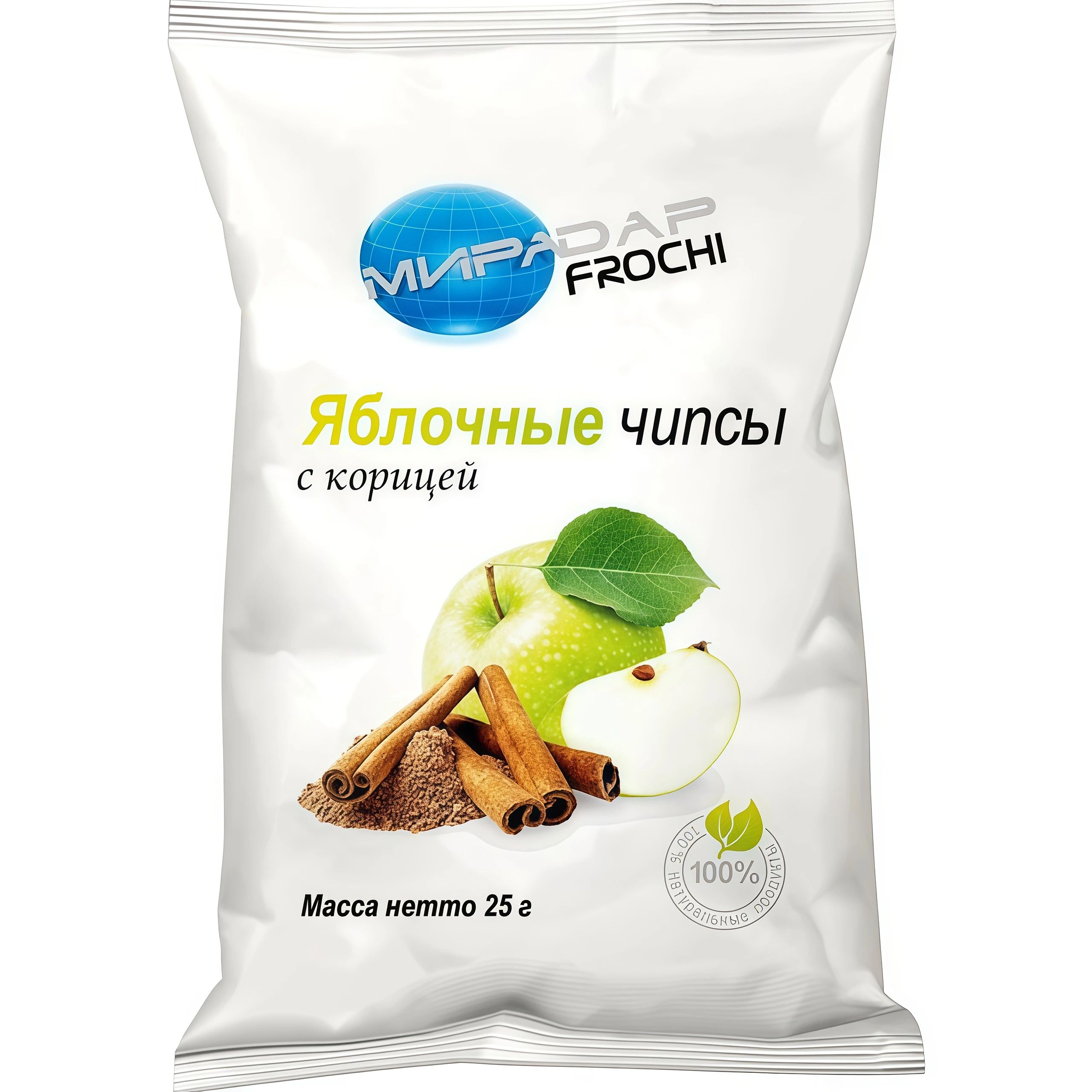 Чипсы Яблочные с Корицей 25гр Красноярск