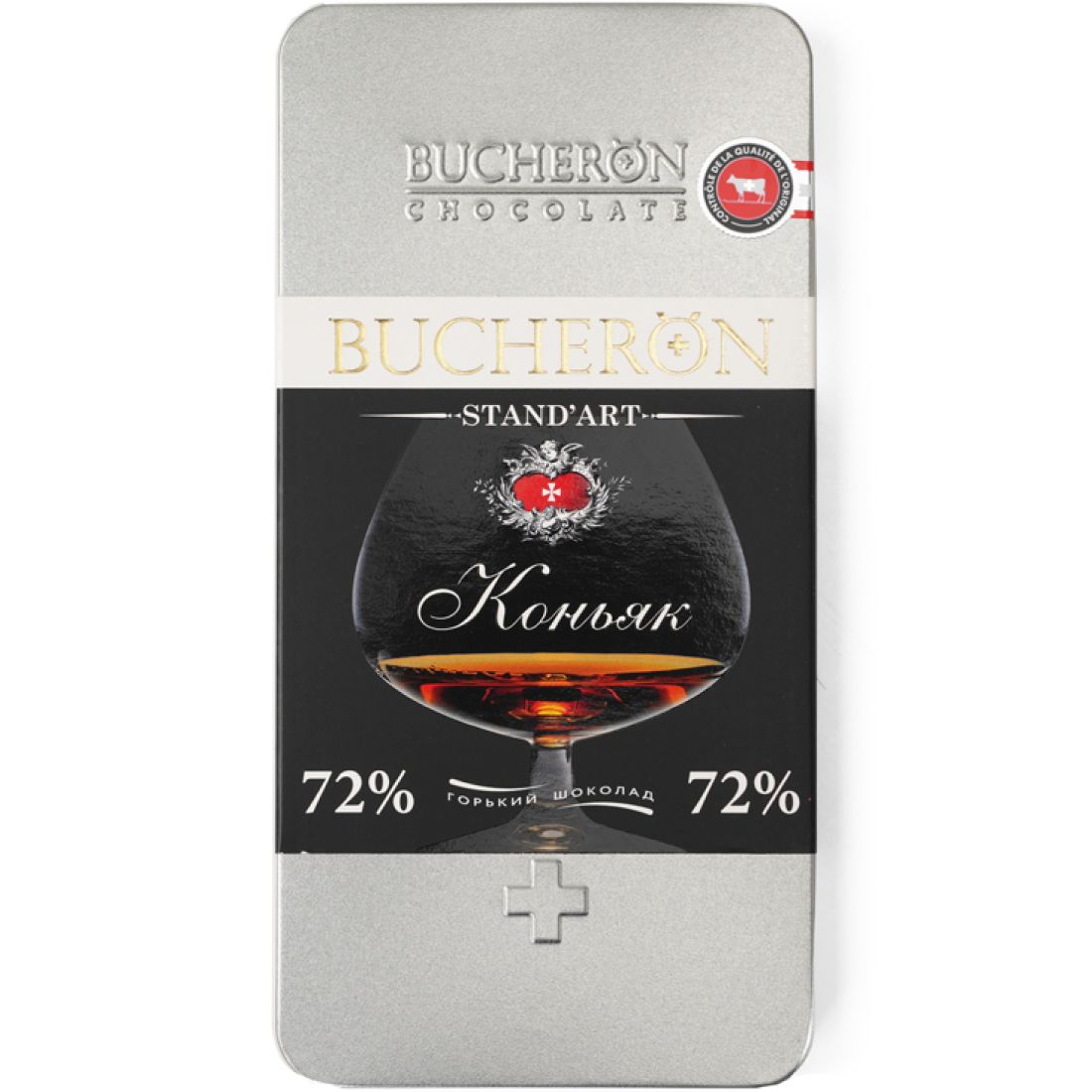 Шоколад Горький с Коньяком Bucheron Standart 100гр Ярославль