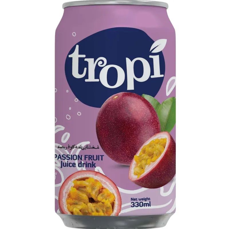 Напиток TROPI со вкусом Маракуйя 330мл Вьетнам