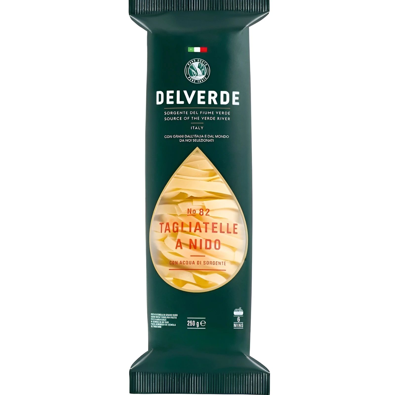 Макароны DELVERDE №82 Тальятелле 250гр Италия