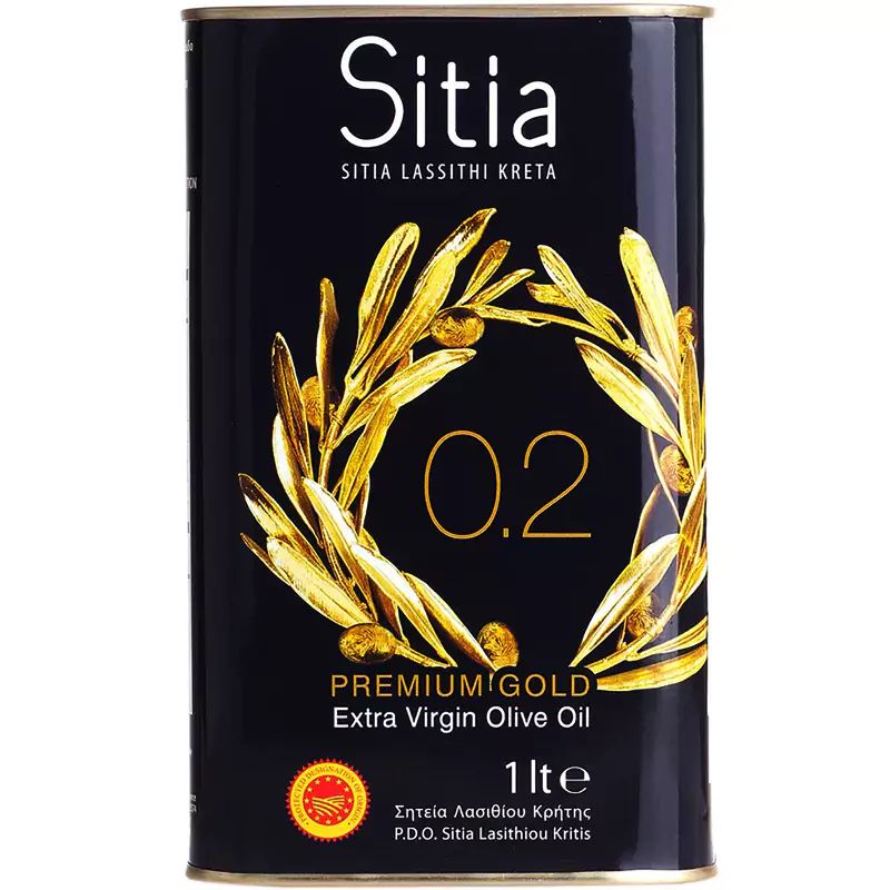Масло Оливковое Sitia Premium Gold Extra Virgin 1л Греция