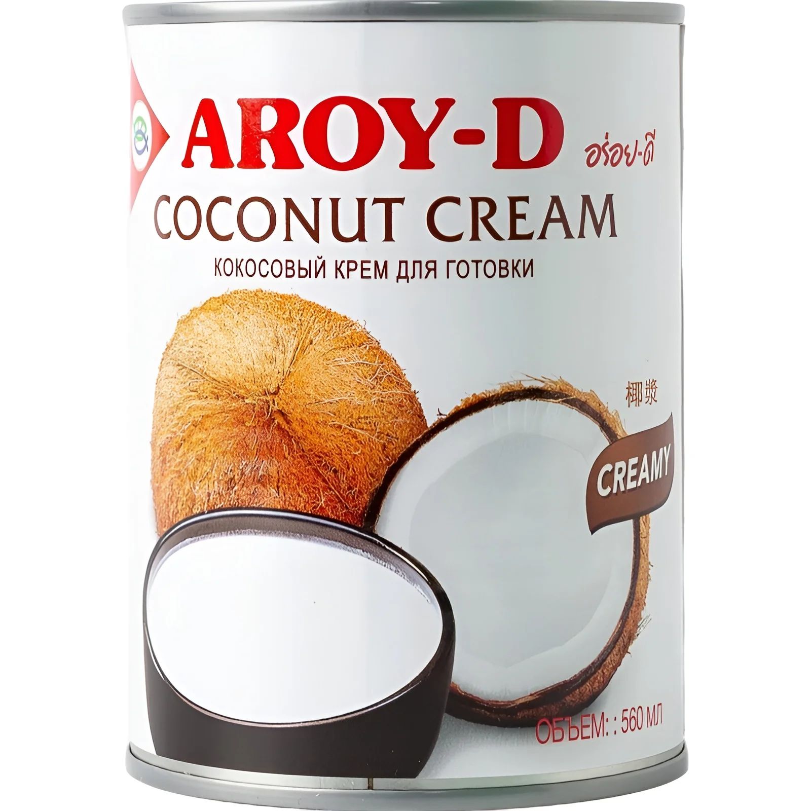 Сливки Кокосовые Aroy-D 560мл Тайланд
