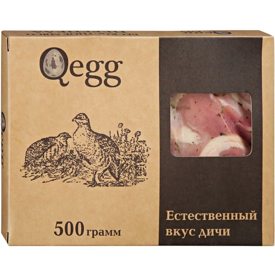 Мясо Перепела Qegg б/к 500гр Ярославль