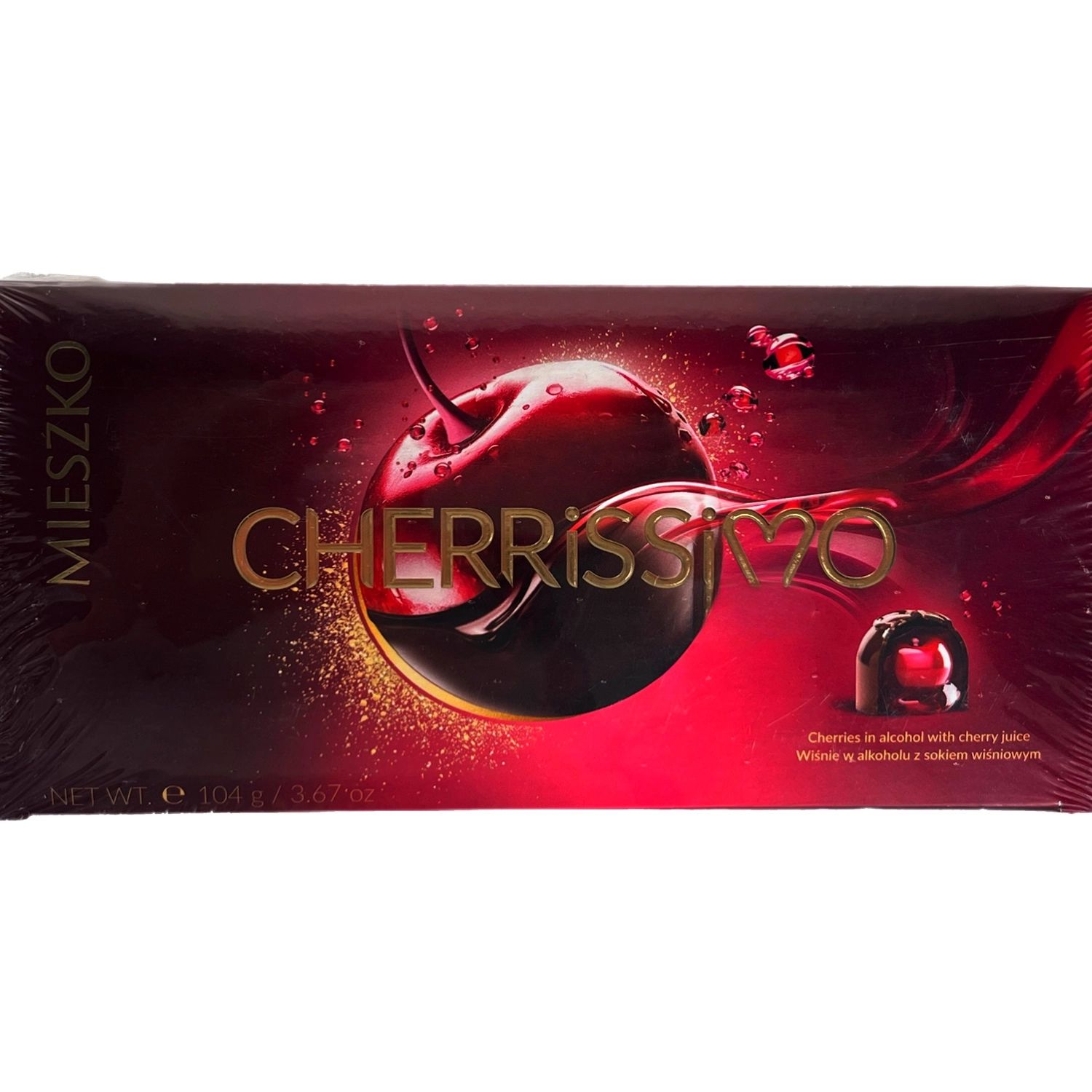 Набор конфет Cherrissimo Classic Вишня в Алкоголе Mieszko 104гр Польша