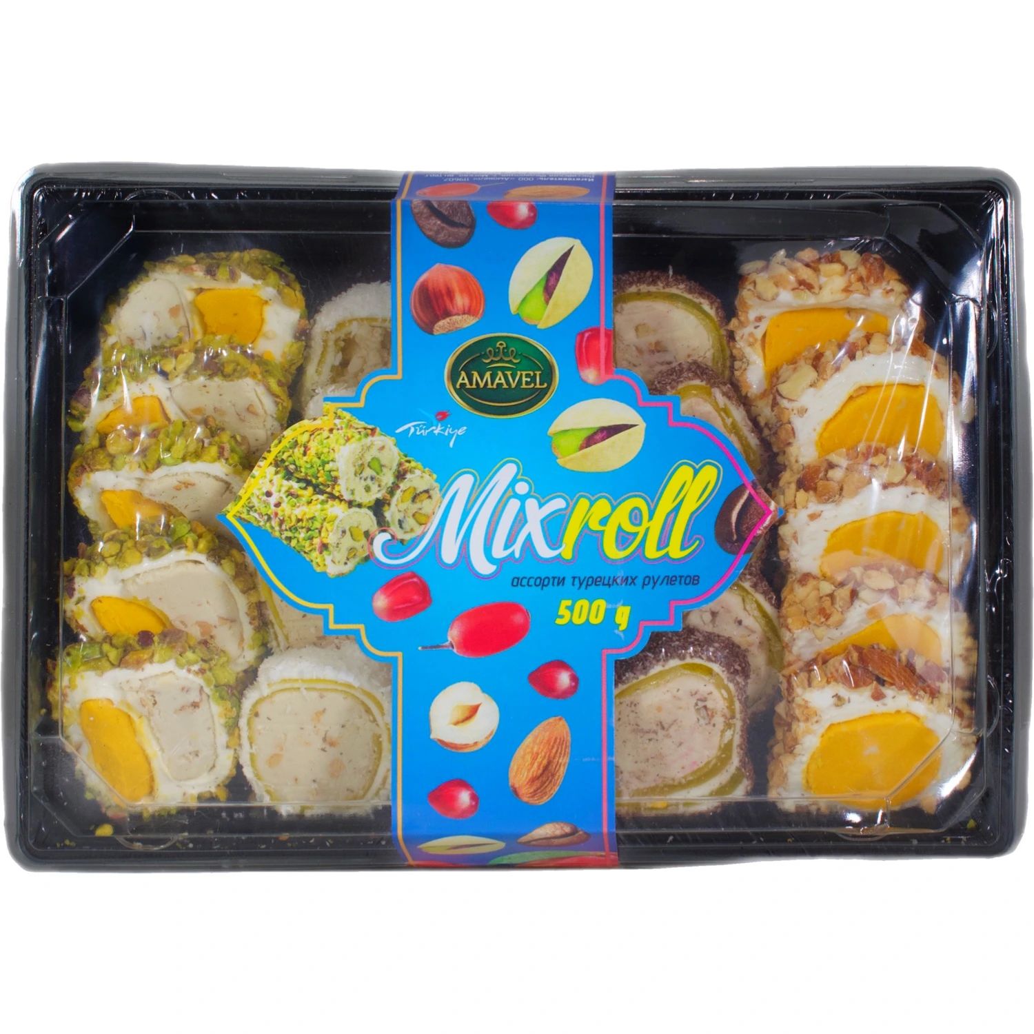 Лукум MIX roll 500гр Россия