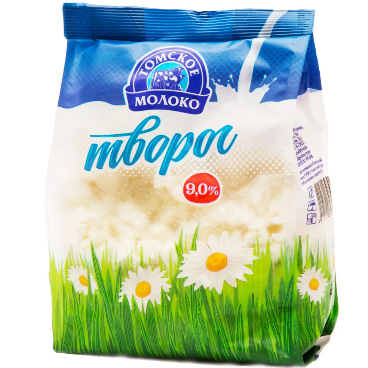 Творог 9% 500гр Томское Молоко