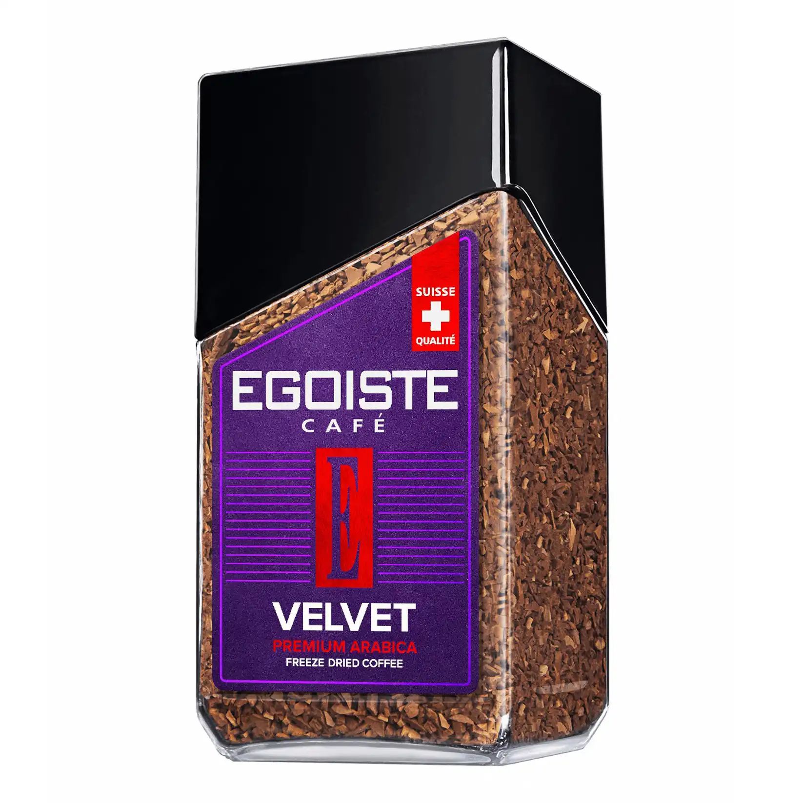 Кофе растворимый EGOISTE Velvet ст/б 95гр Швейцария