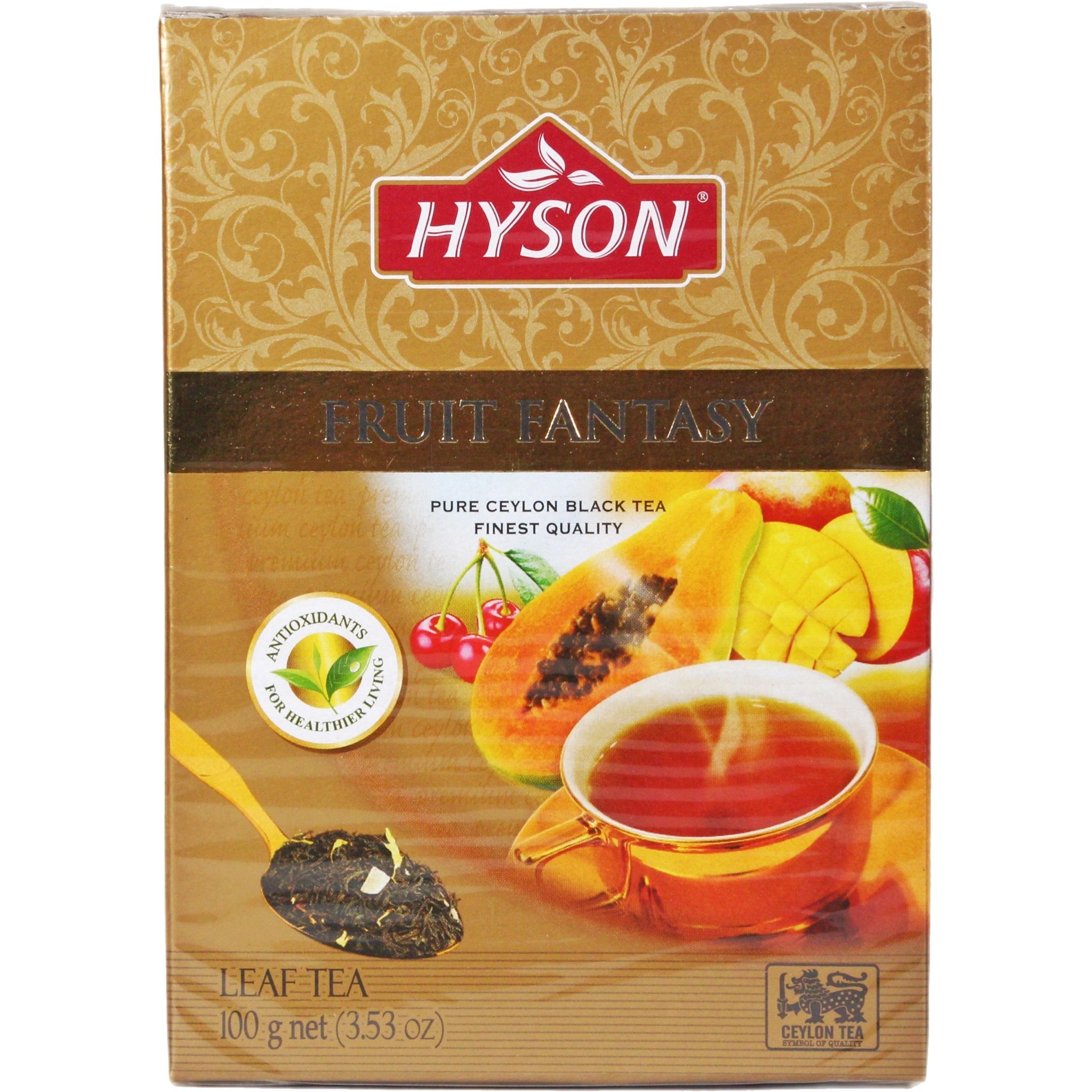 Чай Черный Hyson Крупнолистовой Фруктовое Ассорти 100гр Непал