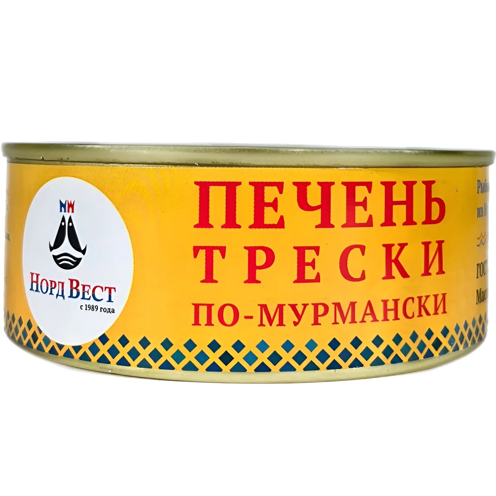Печень Трески по-Мурмански Норд Вест 230гр Мурманск