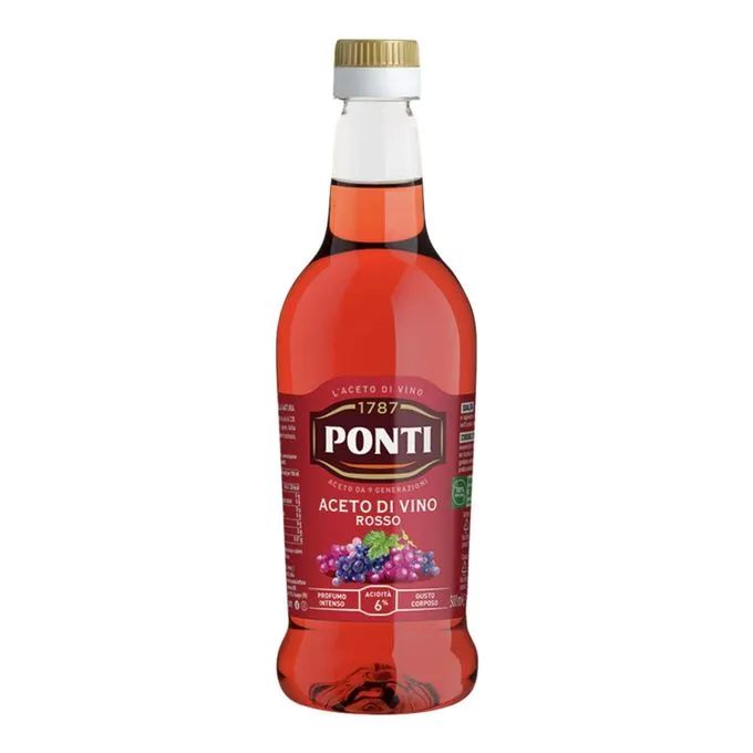 Уксус Винный Красный 6% Ponti 500мл Италия