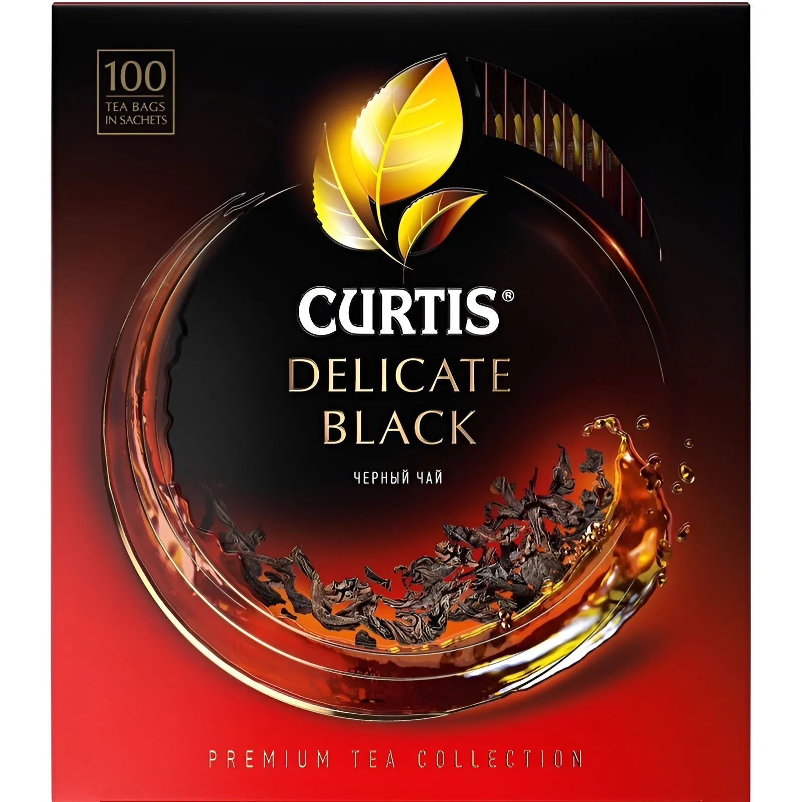 Чай Черный Delicate Black Curtis 100*1,7гр Россия
