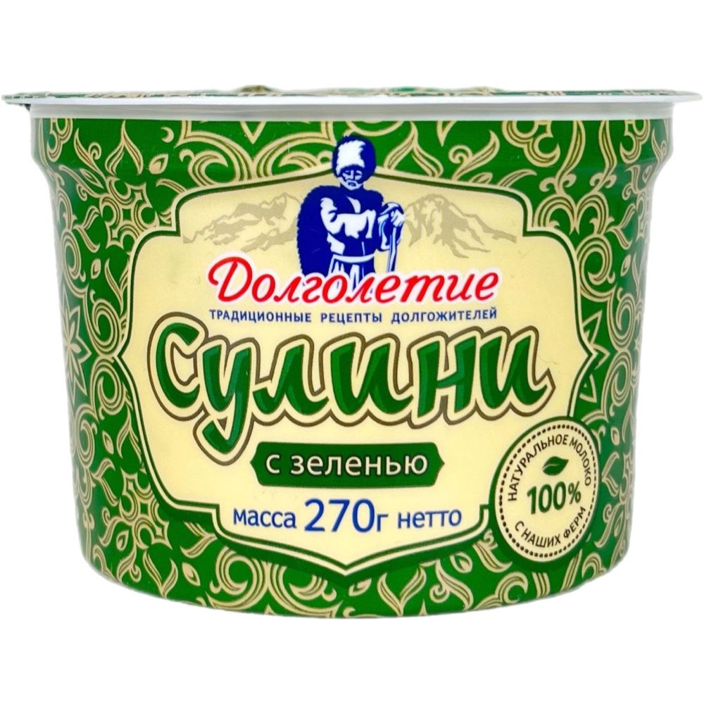 Соус Сулини с Зеленью Долголетие 6-8% 0,27л Россия