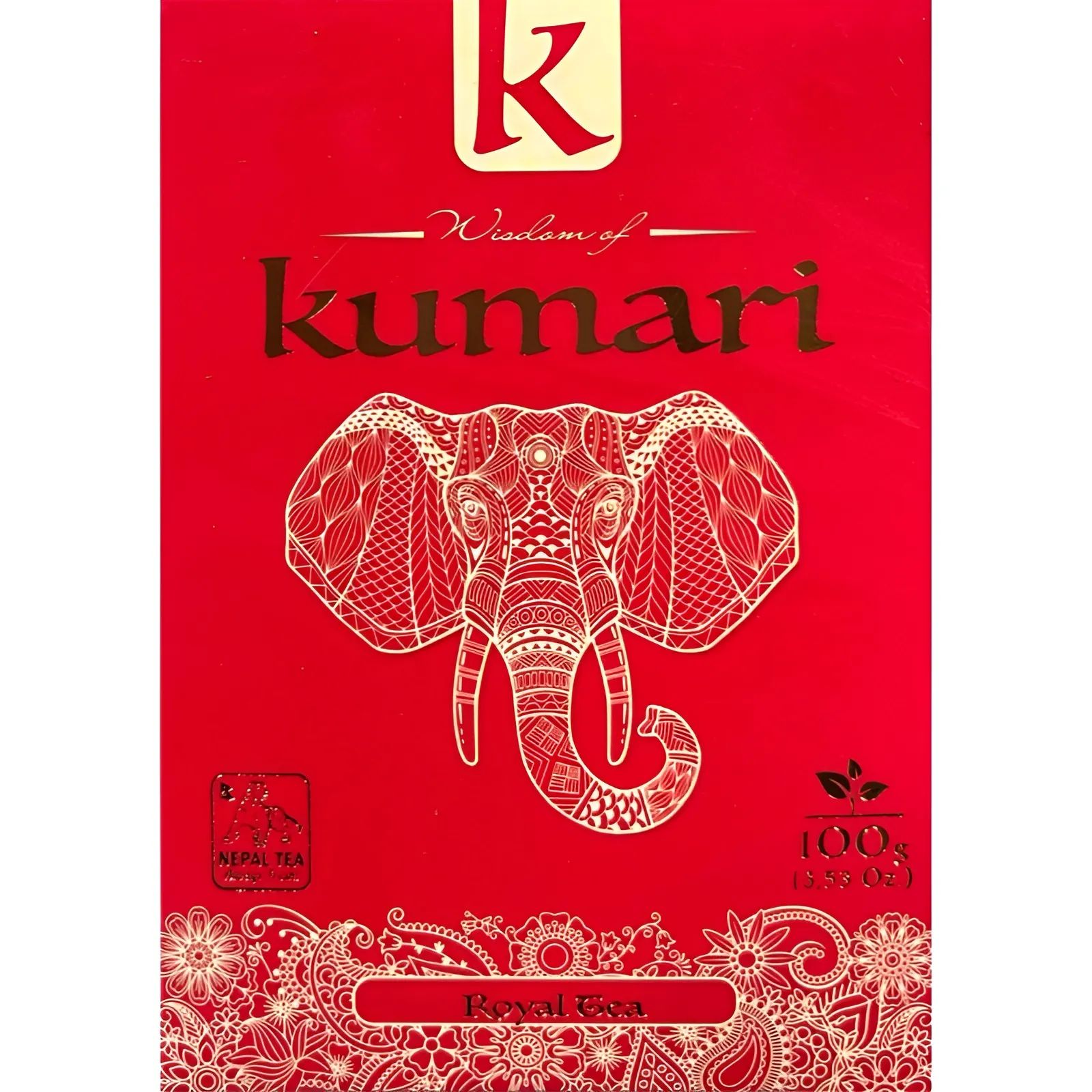 Чай Черный Kumari Королевский Крупнолистовой 100гр Непал
